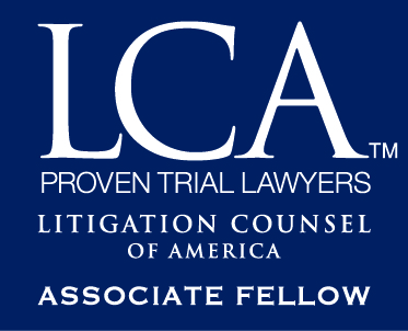 Litigation Counsel of America Associate Fellow Badge